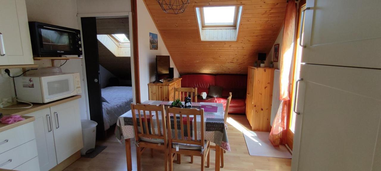 Appartement T2 A Bernex Avec Wifi, Vue Sur Montagne Bagian luar foto
